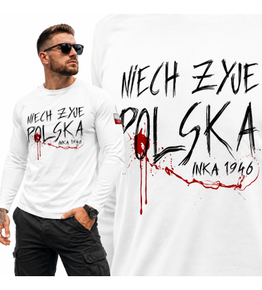 LONGSLEEVE PATRIOTYCZNY  NIECH ŻYJE POLSKA